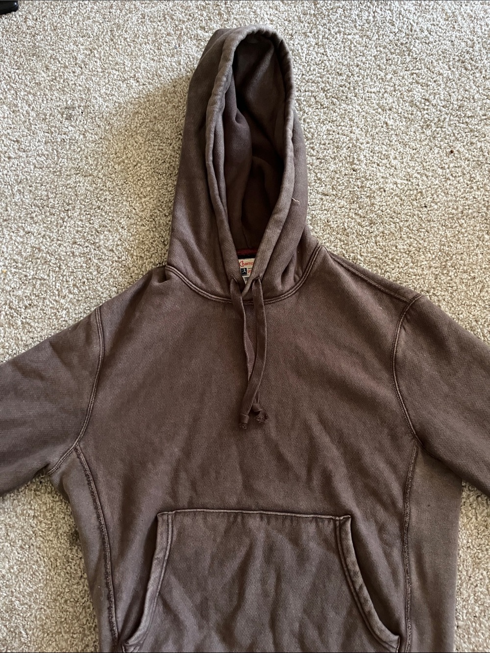 Todd Snyder/Champion Midweight Hoodie Sweatshirt in Army Green